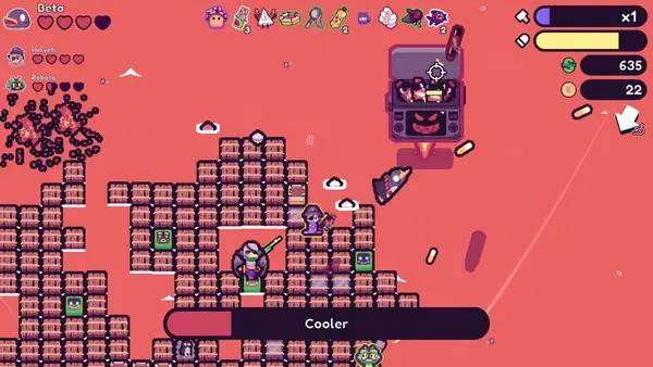 Иллюстрация уровня Super Raft Boat Together с деталями окружения