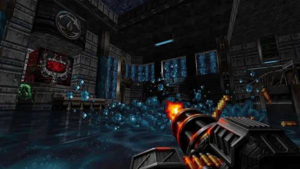 Иллюстрация уровня Supplice с деталями окружения