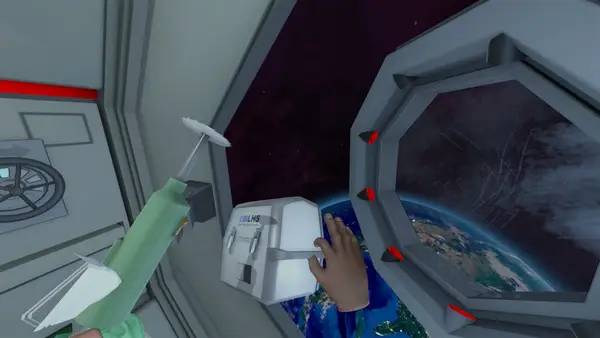 Иллюстрация уровня Surgeon Simulator Experience Reality с деталями окружения