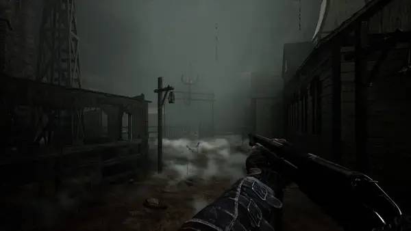 Иллюстрация уровня Survival and Horror  Hangman's Rope с деталями окружения