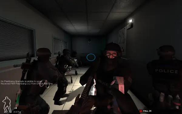 Иллюстрация уровня SWAT 4 Elite Force с деталями окружения