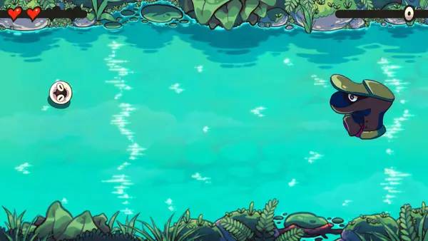 Иллюстрация уровня Tadpole Tales с деталями окружения