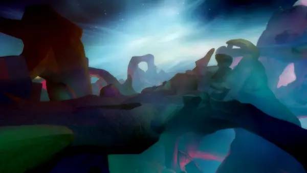 Иллюстрация уровня Tales from the Void с деталями окружения