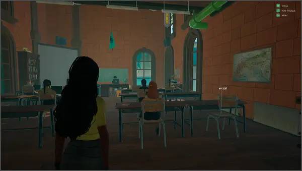 Иллюстрация уровня Tales of Rein Ravine с деталями окружения