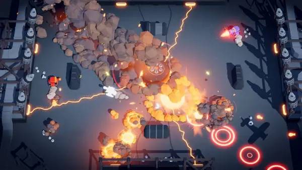 Иллюстрация уровня TANKNAROK с деталями окружения