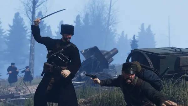 Иллюстрация уровня Tannenberg с деталями окружения