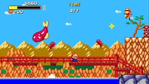 Иллюстрация уровня Tanuki Justice с деталями окружения