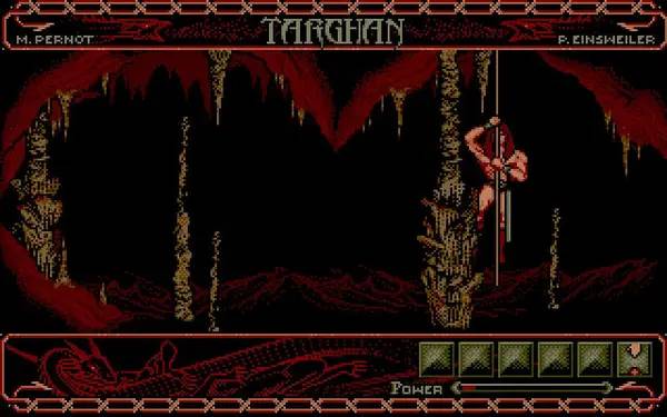 Иллюстрация уровня Targhan с деталями окружения