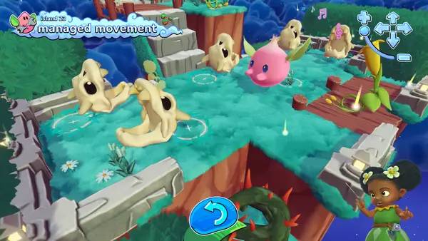 Иллюстрация уровня Tempopo с деталями окружения