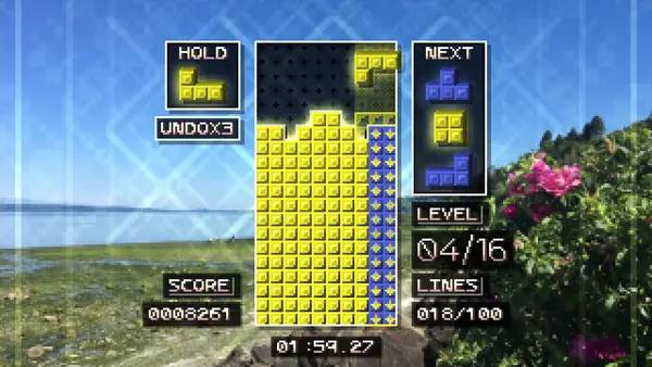 Иллюстрация уровня TETRACHROMA с деталями окружения