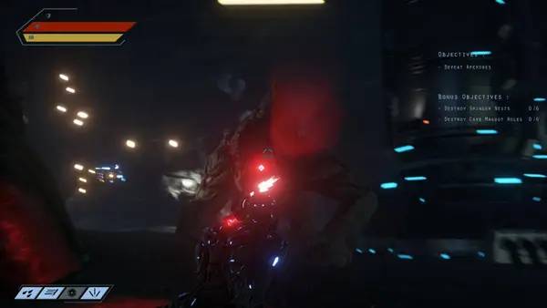 Иллюстрация уровня The Admin с деталями окружения