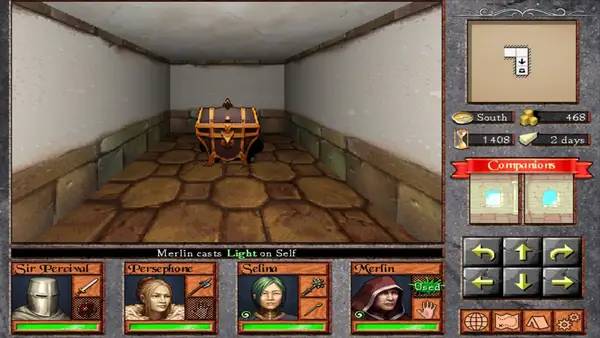 Иллюстрация уровня The Darkness Below с деталями окружения