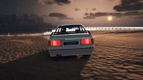 Иллюстрация уровня The Drift Challenge с деталями окружения