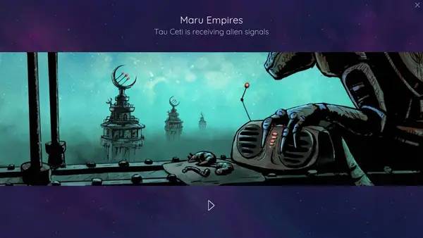 Иллюстрация уровня The Fermi Paradox с деталями окружения