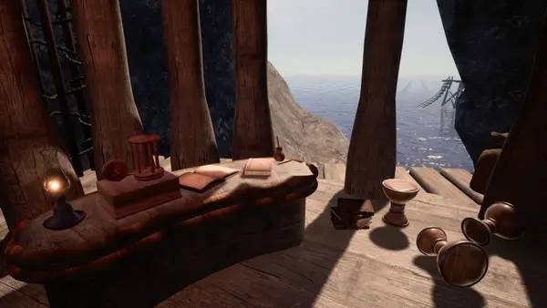 Иллюстрация уровня The Five Cores Remastered с деталями окружения