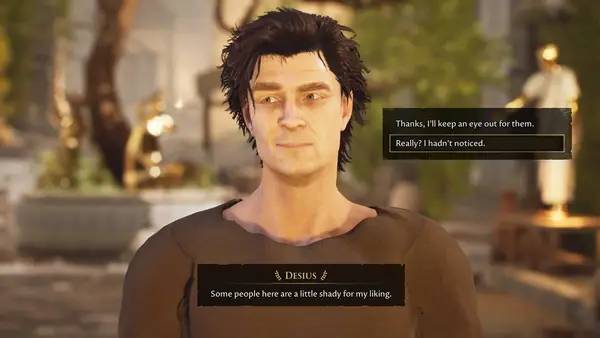 Иллюстрация уровня The Forgotten City с деталями окружения