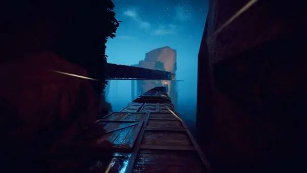 Иллюстрация уровня The Free Ones с деталями окружения