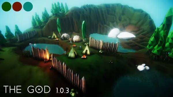 Иллюстрация уровня The God с деталями окружения