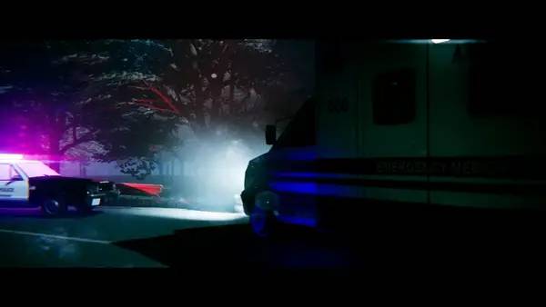 Иллюстрация уровня The Haunting Eyes с деталями окружения