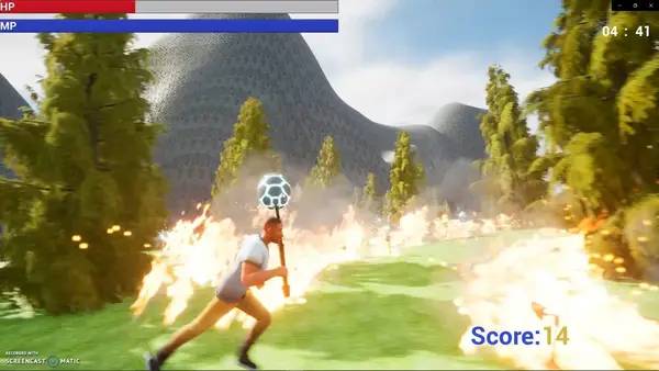 Иллюстрация уровня The Invasion с деталями окружения