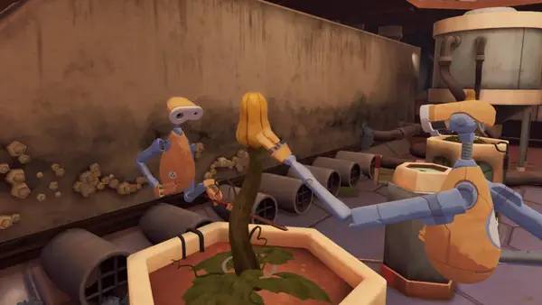 Иллюстрация уровня The Last Clockwinder с деталями окружения