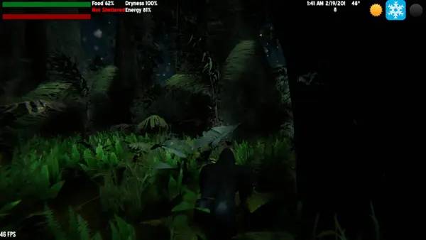 Иллюстрация уровня The Lonely Gorilla с деталями окружения