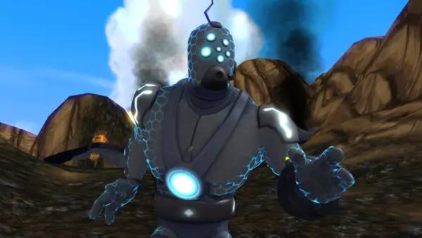 Иллюстрация уровня The Maw с деталями окружения