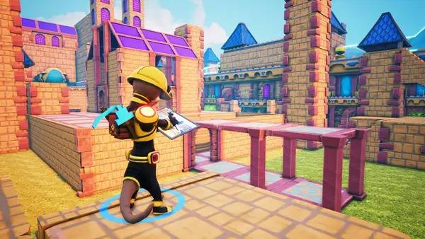 Иллюстрация уровня The Otterman Empire с деталями окружения