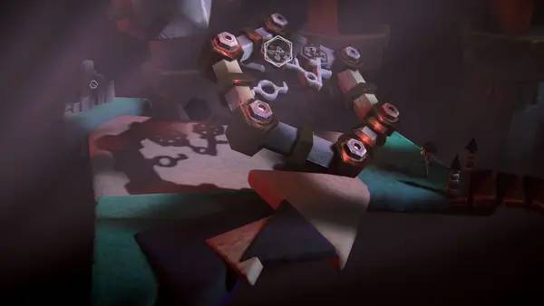 Иллюстрация уровня The Pilgrim с деталями окружения