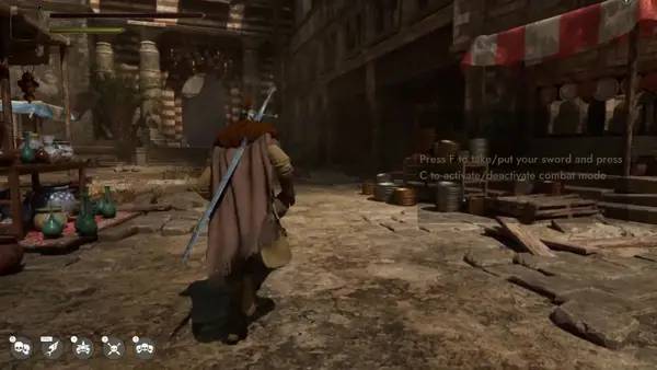 Иллюстрация уровня The Rise of Jaloliddin с деталями окружения