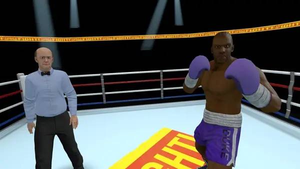 Иллюстрация уровня The Thrill of the Fight - VR Boxing с деталями окружения