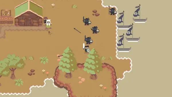 Иллюстрация уровня The Tides of Time с деталями окружения