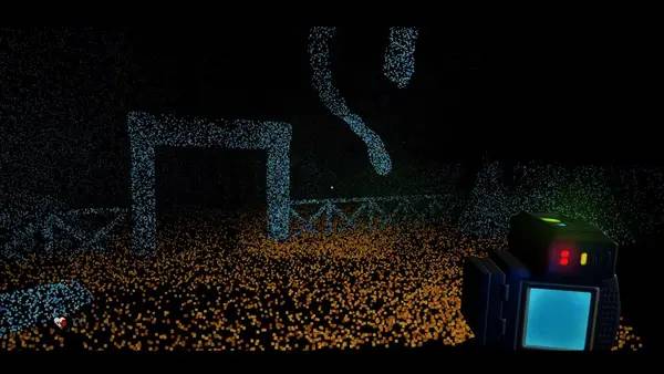 Иллюстрация уровня The Voidness - Lidar Horror Survival Game с деталями окружения