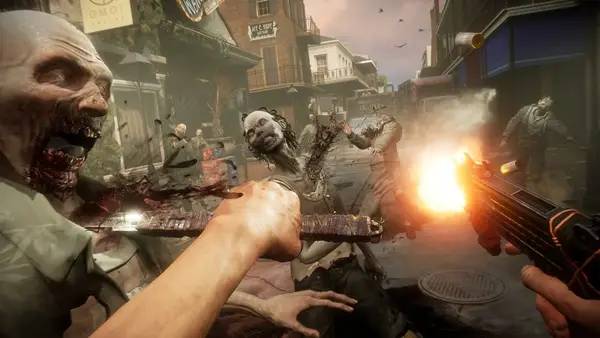 Иллюстрация уровня The Walking Dead  Saints and Sinners - Chapter 2  Retribution с деталями окружения