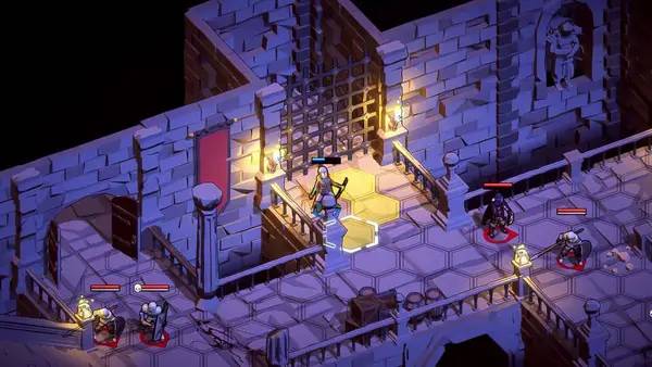 Иллюстрация уровня Those Who Rule с деталями окружения