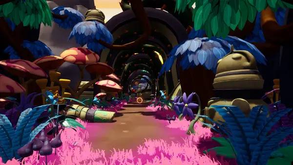 Иллюстрация уровня Ties с деталями окружения