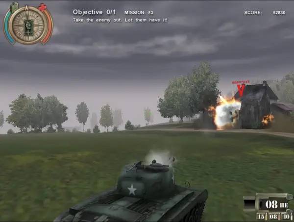 Иллюстрация уровня Tiger Hunt с деталями окружения