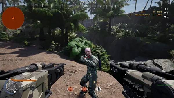 Иллюстрация уровня TinShift с деталями окружения