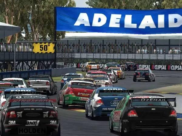 Иллюстрация уровня ToCA Race Driver 2  Ultimate Racing Simulator с деталями окружения