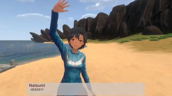 Иллюстрация уровня Tomboy Adventure с деталями окружения