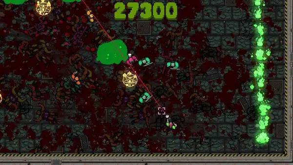 Иллюстрация уровня Tormentor X Punisher с деталями окружения