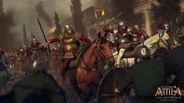 Иллюстрация уровня Total War  ATTILA - The Last Roman Campaign Pack с деталями окружения