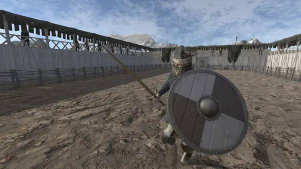 Иллюстрация уровня Tournament Blood and Steel с деталями окружения