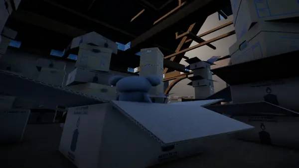 Иллюстрация уровня Toy Voyage с деталями окружения