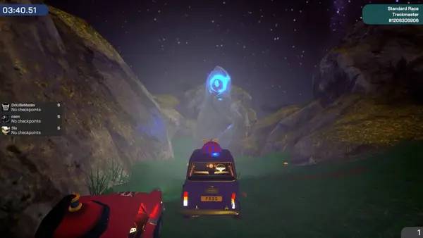 Иллюстрация уровня Trackmaster с деталями окружения