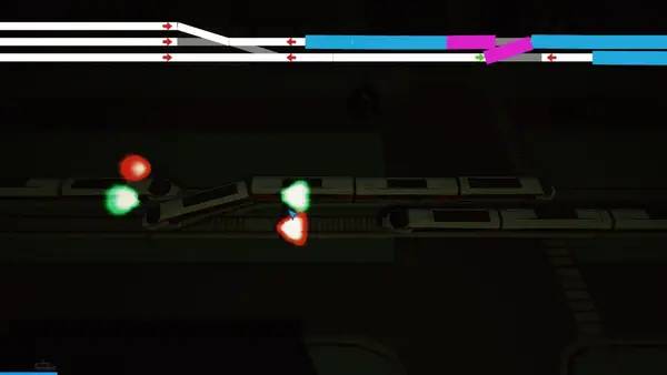 Иллюстрация уровня Train Manager с деталями окружения