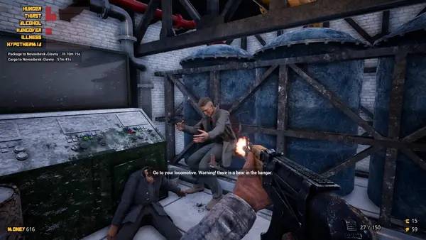 Иллюстрация уровня Trans-Siberian Railway Simulator с деталями окружения