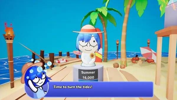 Иллюстрация уровня Trivia Tricks с деталями окружения