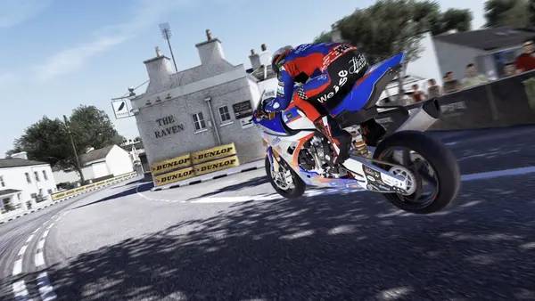 Иллюстрация уровня TT Isle of Man Ride on the Edge 2 с деталями окружения