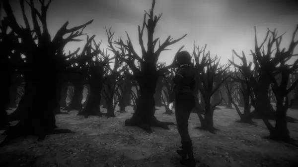 Иллюстрация уровня Two World Portal с деталями окружения